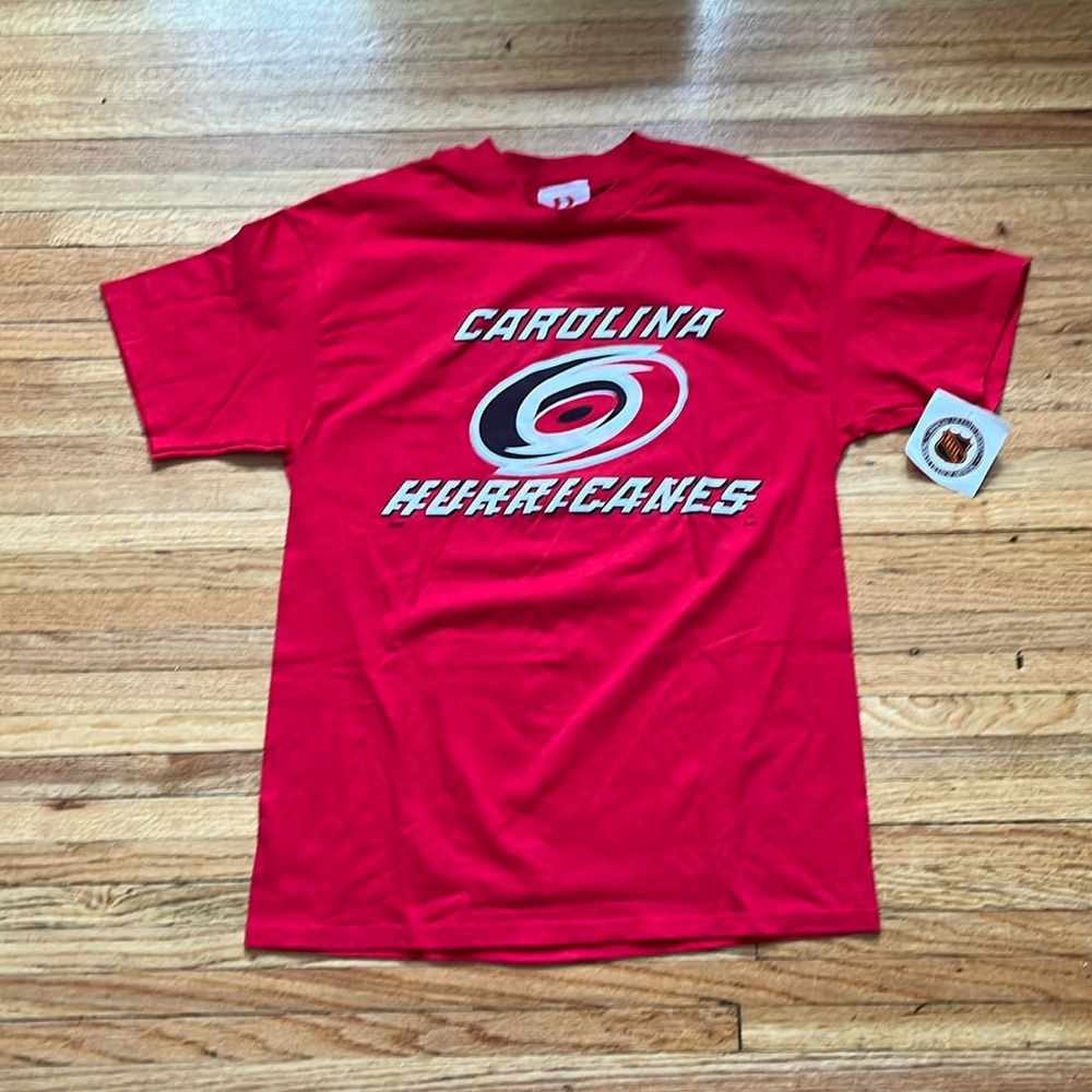 Vintage Carolina Hurricanes T-Shirt / NHL / 90s / New With Tags